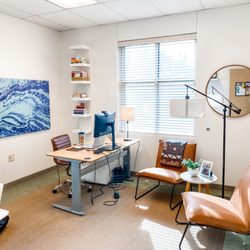 home by red door - Corporate office decor project