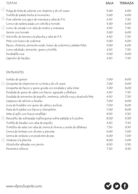 Menu photo 2 El Pinchopote Madrid, M