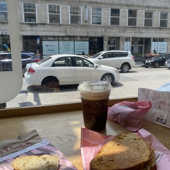 Stan's Donuts & Coffee - Grilled ham and grill panini with vanilla sweet cream cold brew - Donuts Near Me - Chicago, Illinois Stan's Donuts & Coffee - Grilled ham and grill panini with vanilla sweet cream cold brew - Donuts Near Me - Chicago, Illinois