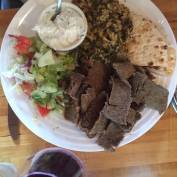 Greek Taverna - Gyro platter - Greek Near Me - Montclair, New Jersey Greek Taverna - Gyro platter - Greek Near Me - Montclair, New Jersey