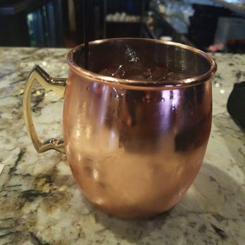Mezza Grille - Strawberry Mule. It's so awesome!!! Must order its vodka and strawberries. - Mediterranean Near Me - Houston, Texas Mezza Grille - Strawberry Mule. It's so awesome!!! Must order its vodka and strawberries. - Mediterranean Near Me - Houston, Texas