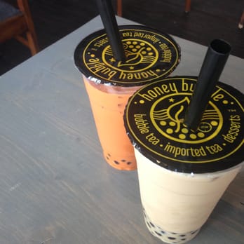 Honey Bubble - Thai Tea and Royal Milk - Bubble Tea Near Me - Atlanta, Georgia Honey Bubble - Thai Tea and Royal Milk - Bubble Tea Near Me - Atlanta, Georgia