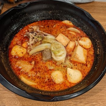 YGF Malatang - Spicy beef broth level 2/3 - Chinese Near Me - Bellevue, Washington YGF Malatang - Spicy beef broth level 2/3 - Chinese Near Me - Bellevue, Washington