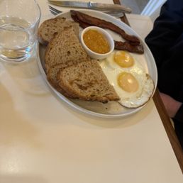 Two Egg Plate