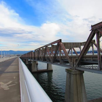 Bicycle and Pedestrian Path - Bay Bridge - Old and new - Local Flavor Near Me - Oakland, California