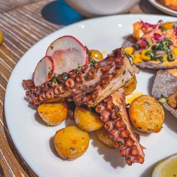 Tropicale - Pulpo con Chorizo - Latin American Near Me - Portland, Oregon Tropicale - Pulpo con Chorizo - Latin American Near Me - Portland, Oregon