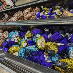 Walmart Supercenter - Damn.lotta hams!! Ready for the holidays....