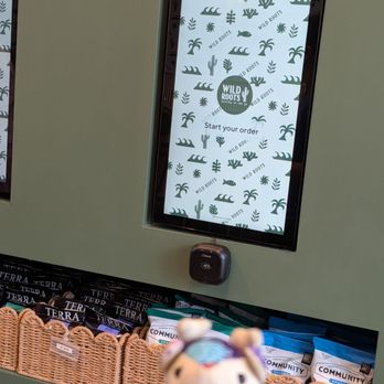 Wild Roots - One of two kiosks and chips. 7/12/26 - Juice Bars & Smoothies Near Me - Torrance, California Wild Roots - One of two kiosks and chips. 7/12/26 - Juice Bars & Smoothies Near Me - Torrance, California