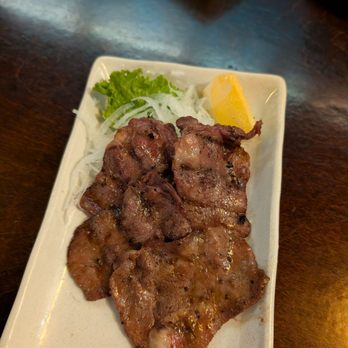 Sushi Robata - Gyu Tan Shioyaki Dish - Sushi Bars Near Me - Dallas, Texas