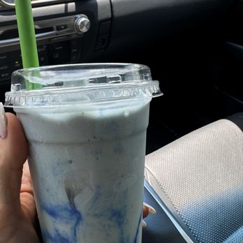Terra Cafe - Blue Protein Smoothie - Juice Bars & Smoothies Near Me - San Antonio, Texas
