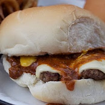 Serious Food - yummy burger with meat sauce - Fast Food Near Me - Livonia, New York Serious Food - yummy burger with meat sauce - Fast Food Near Me - Livonia, New York