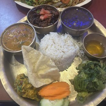 The Gurkha Kitchen - THAKALI THALI VEG, VEG CHOWMEIN - Himalayan/Nepalese Near Me - Sunnyvale, California The Gurkha Kitchen - THAKALI THALI VEG, VEG CHOWMEIN - Himalayan/Nepalese Near Me - Sunnyvale, California