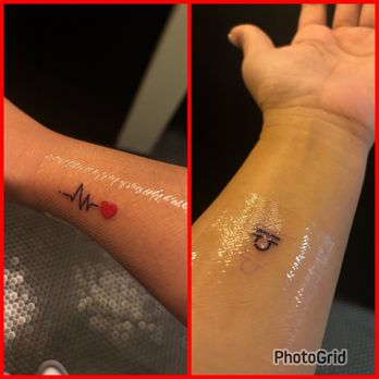 27 Tattoo Studio - Libra zodiac sign and heartbeat - Tattoo Near Me - Phoenix, Arizona