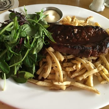 The Brewer's Art - Steak Frites with rosemary garlic fries - Breweries Near Me - Baltimore, Maryland