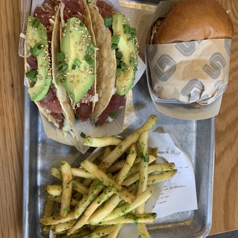 Gott's Roadside - Garlic Fries, Texas Avocado Burger, and Ahi Poke Crispy Tacos - Salad Near Me - Walnut Creek, California Gott's Roadside - Garlic Fries, Texas Avocado Burger, and Ahi Poke Crispy Tacos - Salad Near Me - Walnut Creek, California