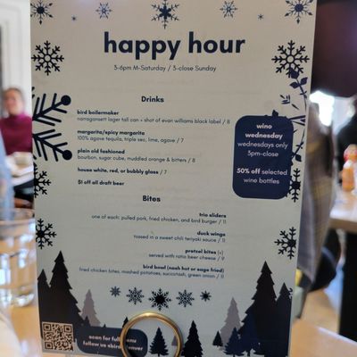 Menu photo 5 Bird Denver, CO