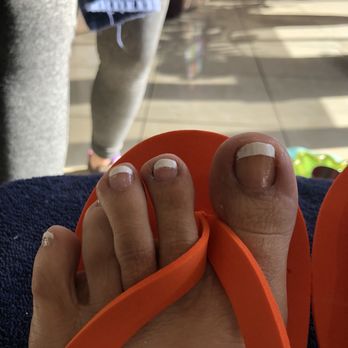 Color New Spa Nails - You can still see older blue color pic, more visible in person. - Nail Salons Near Me - Dallas, Texas