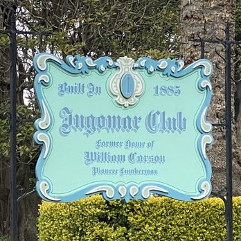 Carson Mansion - Info sign - Local Flavor Near Me - Eureka, California