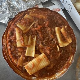 rigatoni w meat sauce rigatoni w meat sauce