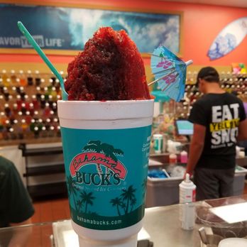 Bahama Buck's - Odessa, FL - Sour Cherry Everest....almost too much!  ,) - Desserts Near Me - Odessa, Florida