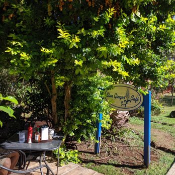 Blue Ginger Cafe - Outdoor seating - Bakeries Near Me - Lanai City, Hawaii Blue Ginger Cafe - Outdoor seating - Bakeries Near Me - Lanai City, Hawaii
