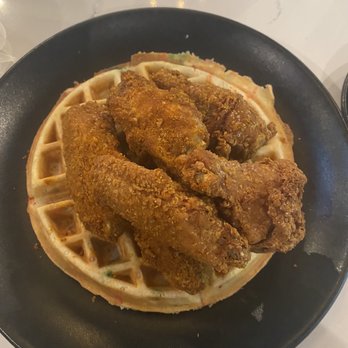 BLK SWAN - Chicken and waffles - New American Near Me - Baltimore, Maryland