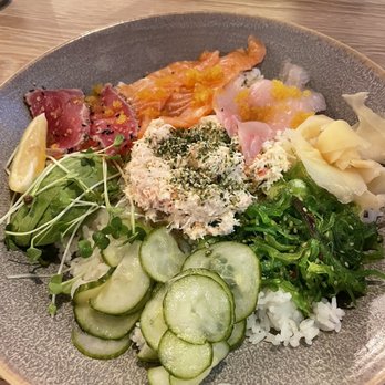 Pacific Catch - Rainbow Sushi Bowl - Seafood Near Me - Sunnyvale, California Pacific Catch - Rainbow Sushi Bowl - Seafood Near Me - Sunnyvale, California