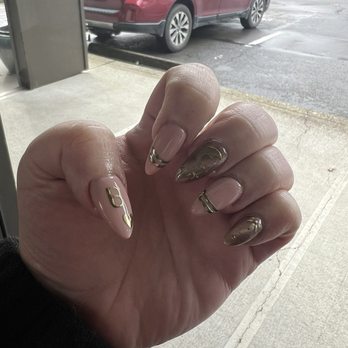 Perfect Solar Nails - Custom gel set - Nail Salons Near Me - Lake Oswego, Oregon