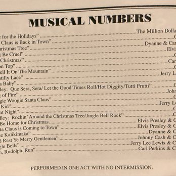 Marriott Theatre - Million Dollar Quartet Christmas, basically a Christmas concert, nice! Opening night, 11-12-2025. - Performing Arts Near Me - Lincolnshire, Illinois Marriott Theatre - Million Dollar Quartet Christmas, basically a Christmas concert, nice! Opening night, 11-12-2025. - Performing Arts Near Me - Lincolnshire, Illinois