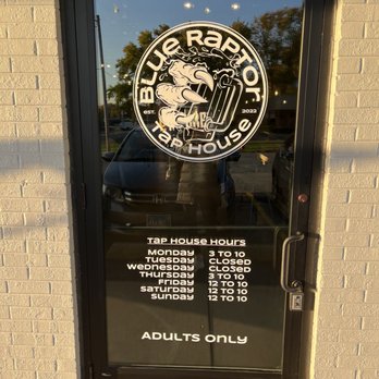 Blue Raptor Tap House - Hours - Beer Bar Near Me - South Elgin, Illinois Blue Raptor Tap House - Hours - Beer Bar Near Me - South Elgin, Illinois
