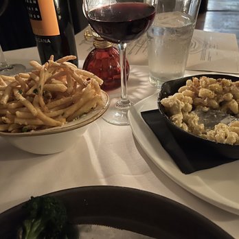 Barrel and Fork - Truffle fries and Mac(blue cheese) - American Near Me - Cornelius, North Carolina Barrel and Fork - Truffle fries and Mac(blue cheese) - American Near Me - Cornelius, North Carolina