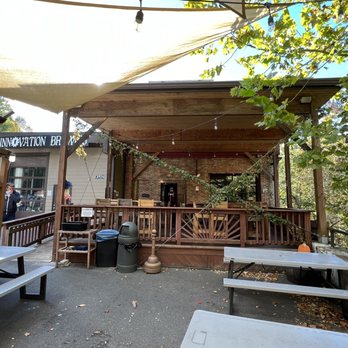 Innovation Brewing - Patio - Breweries Near Me - Sylva, North Carolina Innovation Brewing - Patio - Breweries Near Me - Sylva, North Carolina