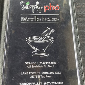 Simply Pho - Vietnamese Near Me - Lake Forest, California Simply Pho - Vietnamese Near Me - Lake Forest, California