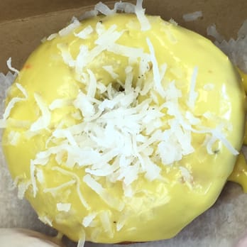 Duck Donuts - Duck it - it's snack time! Lemon icing w/shredded coconut donut (current fave) $1.35 - Donuts Near Me - Rockville, Maryland Duck Donuts - Duck it - it's snack time! Lemon icing w/shredded coconut donut (current fave) $1.35 - Donuts Near Me - Rockville, Maryland