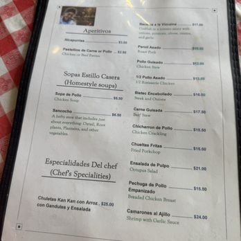Casa Adela - Menu - Latin American Near Me - New York, New York Casa Adela - Menu - Latin American Near Me - New York, New York