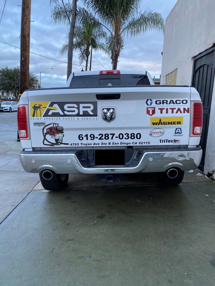 ASR PAINT SPRAYER PARTS & SERVICE 26 Photos 4765 Trojan Ave B, San