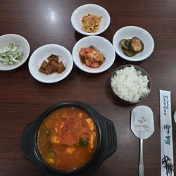 Seoul Food Korean Grill - Spicy tofu soy