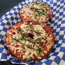 Roland Park Bagels - Vegan pizza bagel