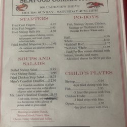 Seafood Connection - Menu '2023