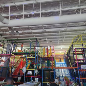 Kids Empire Northridge - Bright play structure with giant slides. - Indoor Playcenter Near Me - Northridge, California Kids Empire Northridge - Bright play structure with giant slides. - Indoor Playcenter Near Me - Northridge, California