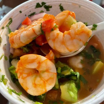 El Maguey - Large shrimp in the Shrimp Cocktail - Mexican Near Me - Porterville, California El Maguey - Large shrimp in the Shrimp Cocktail - Mexican Near Me - Porterville, California
