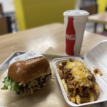 Uncle Jay Burger House - Seoul Burger & Chili Cheese Fries. Delicious!! - Burgers Near Me - Concord, California