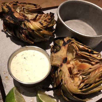 Laurel Tavern - Artichoke with a drizzle of balsamic and ranch - AHHHMAZING - New American Near Me - Studio City, California Laurel Tavern - Artichoke with a drizzle of balsamic and ranch - AHHHMAZING - New American Near Me - Studio City, California