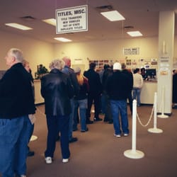 NC License Plate Agency - Early morning lines.