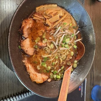 Yoshiharu Ramen - Their Tontkotsu Black Ramen is the best! A lot of side selections too like baby octopus kara-age and Onigiris! - Ramen Near Me - Irvine, California Yoshiharu Ramen - Their Tontkotsu Black Ramen is the best! A lot of side selections too like baby octopus kara-age and Onigiris! - Ramen Near Me - Irvine, California