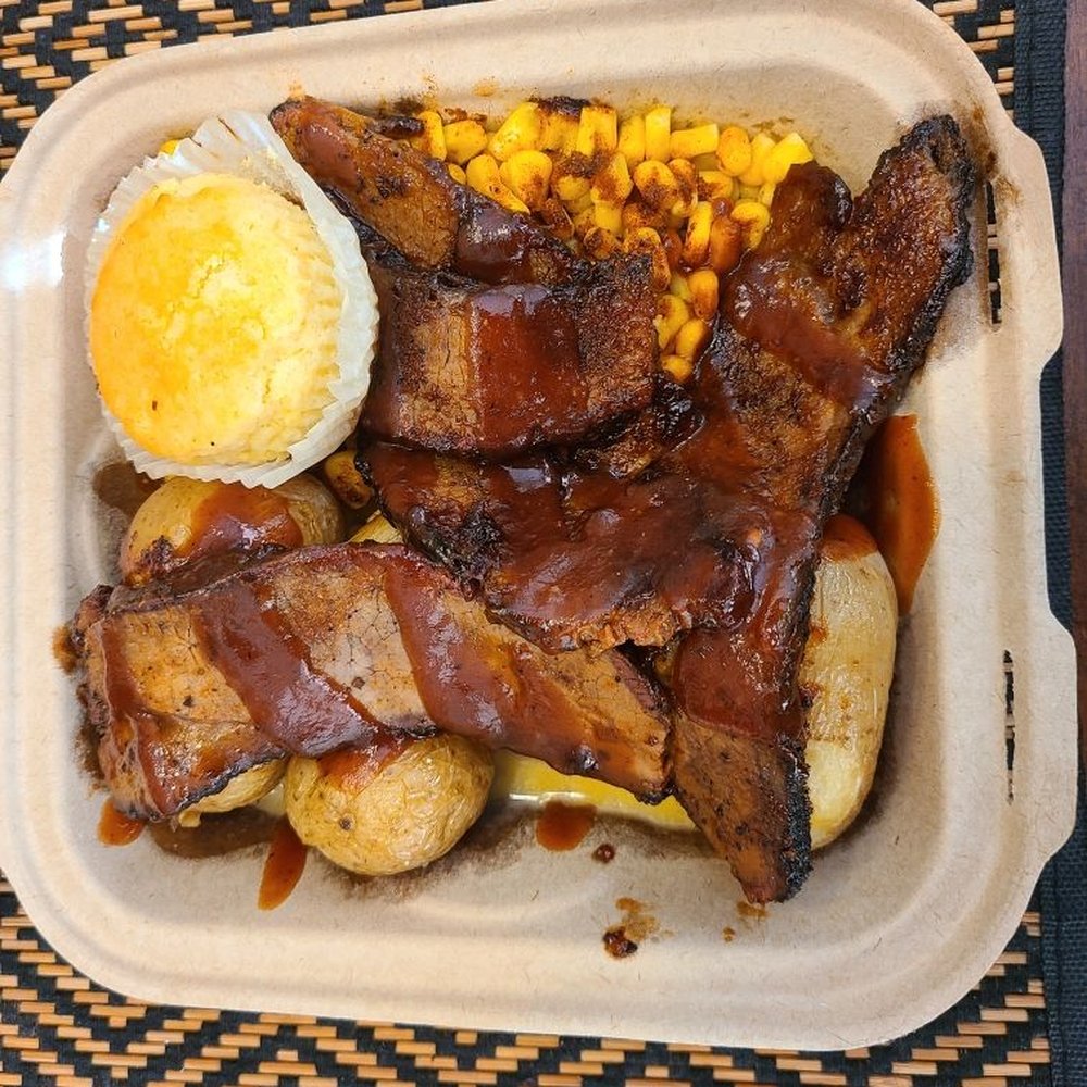 Arthur Jaxon Slice & Scoop - Brisket trash plate - Pizza Near Me - Rochester, New York