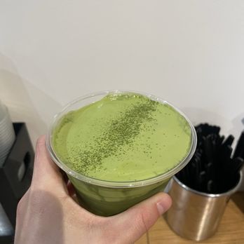 Grid Coffee - Double matcha w oat milk - Coffee & Tea Near Me - Santa Ana, California Grid Coffee - Double matcha w oat milk - Coffee & Tea Near Me - Santa Ana, California