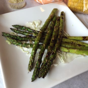 Crab Avenue - Grilled asparagus - delish! - Seafood Near Me - Glendale, California