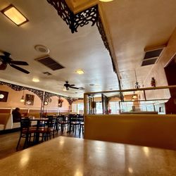 Interior before the lunch rush.