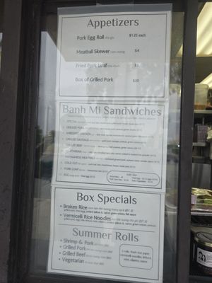 Menu photo 2 Banh Mi My Tho Rosemead, CA Menu photo 2 Banh Mi My Tho Rosemead, CA